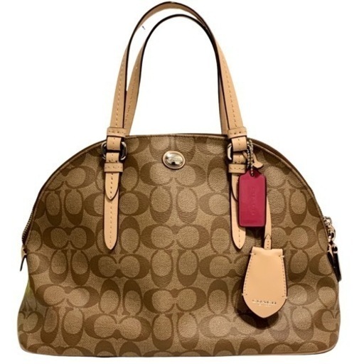 COACH コーチ コーチバッグ コーチハンドバッグ シグネチャー ハンドバッグ ショルダーバッグ 2wayバッグ PVCレザー