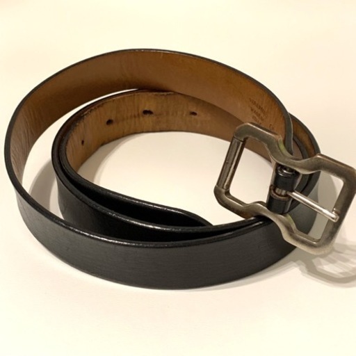 Maison Martin Margiela メゾン マルタン マルジェラ  レザーベルト BLACK ブラック 黒 マルジェラ期