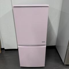 SHARP　２ドア冷蔵庫　137L　2014年製　SJ-C14A-P