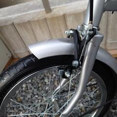 折りたたみ自転車の画像