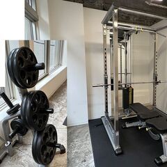 TUFFSTUFF タフスタッフ パワーラック PRP-265 筋トレ 解体済み エリア