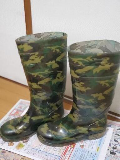 迷彩安全長靴