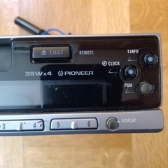 sold out カロッツェリア　カセットテープデッキ　カーステレオ　KEH-P300の画像