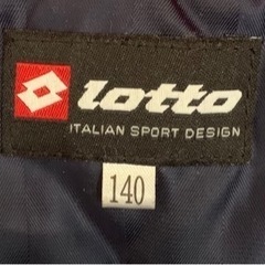 ベンチコート　lotto 140cmの画像