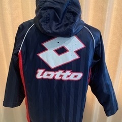 ベンチコート　lotto 140cmの画像