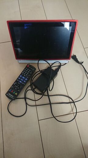 ジャンク品ポータブルテレビ
