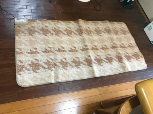 1畳用と3畳用ホットカーペット