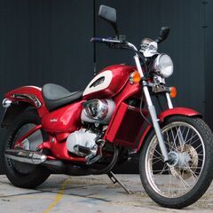 愛媛発★レア APRILIA クラシック50 ワインレッド エン...