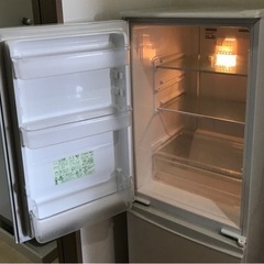 無料！2ドア冷蔵庫(170L)を差上げます。の画像
