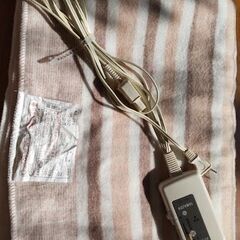山善電気しき毛布（丸洗い可能）
