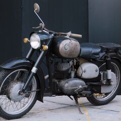 愛媛発★超レア トーハツ TH58 200cc エンジン始動OK&足回り良好♪ 走行距離表示25,722km 昭和 旧車 ビンテージ =動画有= レストア現状販売の画像