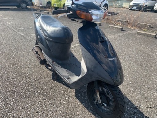 スズキ レッツ2 50 cc 原付 スクーター 2スト実動 書類 鍵あり