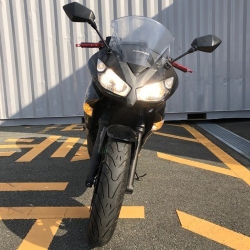 車体総額30万円 Ninja400R 低走行 ETC 予備検 整備 フォークオーバーホール 予備部品有 予備検有効期間満了日R4.4.30 メーター&予備検距離16300km