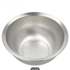 ニトリ ステンレス ボウル ざるの画像