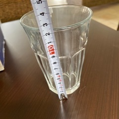 ガラスコップ新品６個の画像