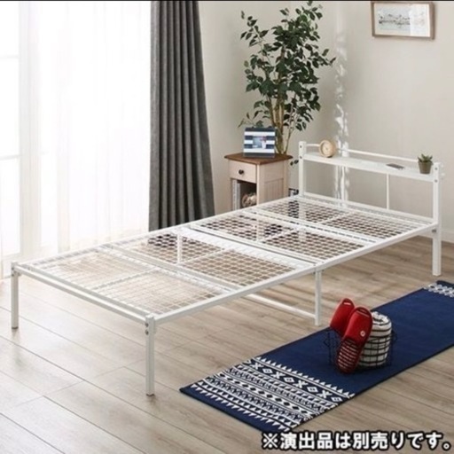 (お譲り先決定)ニトリパイプベッド