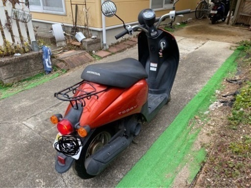 取引者決定しました。　原付バイク　ホンダ　Today