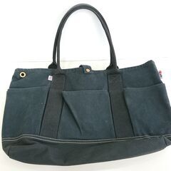 PARROTT CANVAS　トートバッグ　黒　中古品