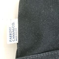 PARROTT CANVAS　トートバッグ　黒　中古品の画像
