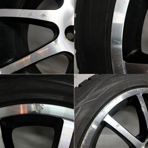 ＜スタッドレス・ホイール 4本＞ 195/55R16 ダンロップ 100% 80% 16x6.5J SPORT TECHNIC -100 ノート ティーダ     ～横浜市旭区 ズーラシア近く～