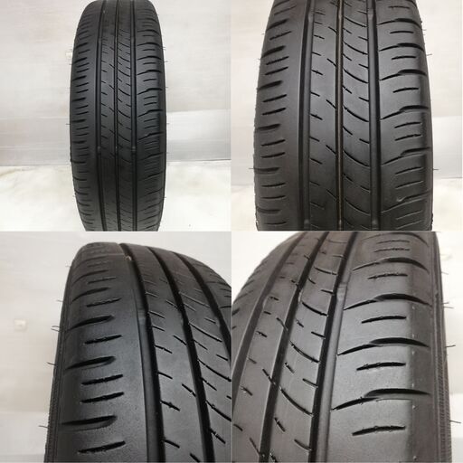 165/60R15 ダンロップ エナセーブEC300+ ’16 80% 15x4.5J ハスラー MR41S 4H -100 1本 ホワイト TOPY    ～横浜市旭区 ズーラシア近く～
