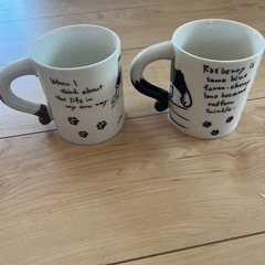 犬&猫のカップ！の画像