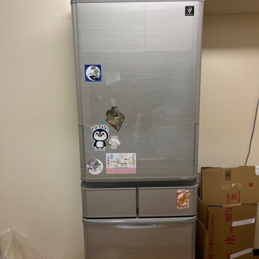 シャープ冷凍冷蔵庫412L両開き扉