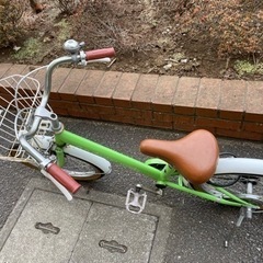 【取引終了】粗大ゴミの申請をそろそろします。16インチ子ども用自転車(ジャンク)期限は今月末まで。の画像