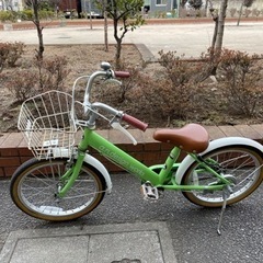【取引終了】粗大ゴミの申請をそろそろします。16インチ子ども用自転車(ジャンク)期限は今月末まで。の画像