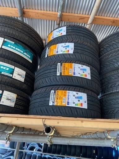215/45/17新品タイヤ(4本)+交換いかがでしょうか！