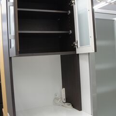 キッチンボード ブラウン 横幅約60cm【モノ市場半田店】151の画像
