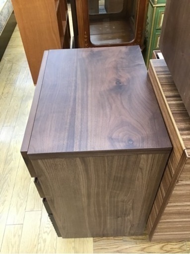 KN-10【ご来店頂ける方限定】河口家具　ENNエン　60キャビネット　ブラウン
