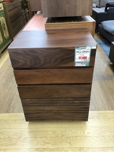 KN-10【ご来店頂ける方限定】河口家具　ENNエン　60キャビネット　ブラウン
