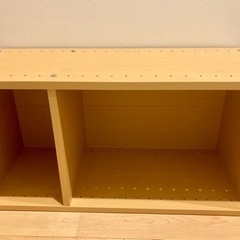 カラーボックス  ⭐︎ ナチュラルの画像