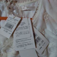 新品レディース半袖ワンピースの画像