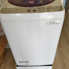 シャープ製洗濯機　ES-45E8-KP