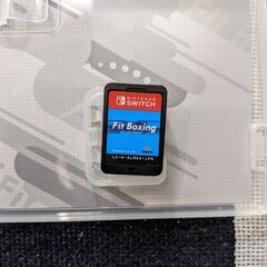 switch中古ソフト フィットボクシングの画像