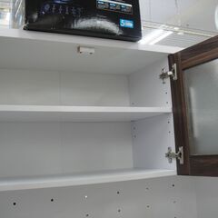 キッチンボード ブラウン ホワイト【モノ市場半田店】151