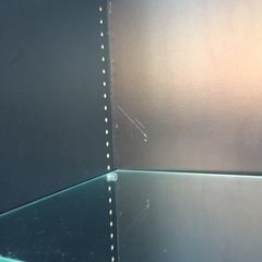 ★中古品★ JAJAN 6段 コレクションケース フィギュアケース ガラスケース 飾り棚 180㎝ 大容量 R040203の画像