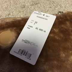 未使用 ふわふわ　クラッチバック　ローズバッド　定価5900の画像
