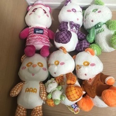 AAA ぬいぐるみ、ストラップ