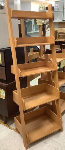 木製オープンラック フリーラック 棚 NA 5段【ユーズドユーズ名古屋天白店】 J1520