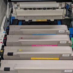 OKI A3カラーレーザー複合機 MC860dn 動作確認済みの画像