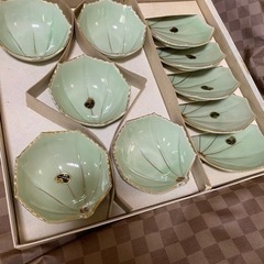 昭和レトロ　小皿セット