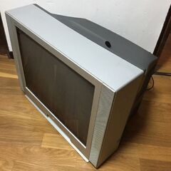欲しい方どうぞ。シャープ25型カラーテレビ 通電確認、砂嵐・DV...