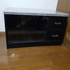 TVボード大理石調　差し上げます