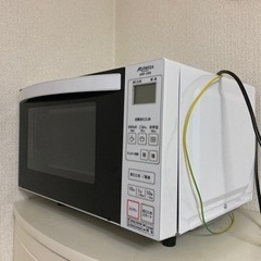 電子レンジ(庫内フラット)2021年購入 説明書付き