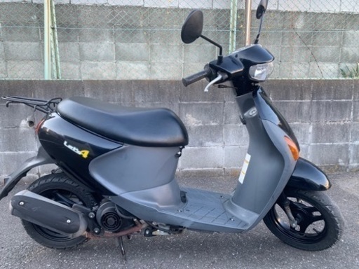 レッツ4 後期型ガソリンメーター有りタイプ、オイル交換済み、SUZUKI、原付