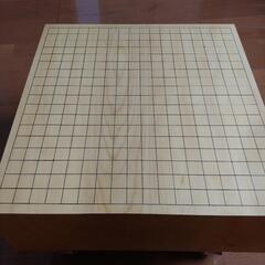 本榧脚付碁盤　碁石付