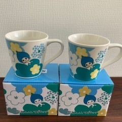 ぴちょんくん　マグカップ2こ